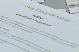 Arrêt de travail : un nouveau formulaire obligatoire à partir de ce mardi 1er juillet