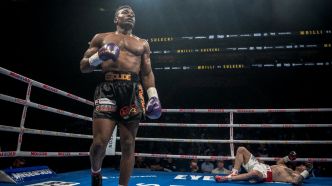 Boxe: en attendant Canelo, Mbilli détruit Sulecki dès le premier round d'un terrible KO