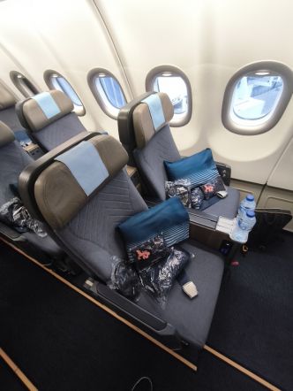 A la découverte de l'Airbus A330neo Corsair / Premium Eco (Image)