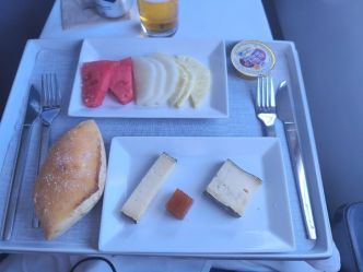 A la découverte de l'Airbus A330neo Corsair / Business Class / Repas /  (Image)