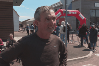 25 km de Miquelon : Benoît Quédinet, recordman vétéran, franchit la ligne pour la 37e fois