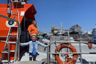 "Il y a des enfants fans de la SNSM !" Les bénévoles reçoivent des visiteurs de tout âge à l'occasion des 200 ans du sauvetage en mer