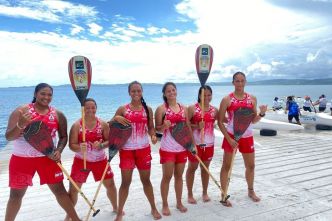 Mini-Jeux de Palau 2025 : les filles remportent l'or en V6, Tahiti en tête du classement général