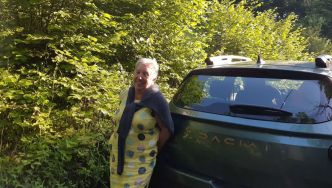 Christine pratique le naturisme à Serraval