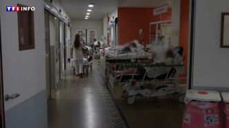 "C'est très compliqué" : avec la canicule, les soignants des urgences de Nice en première ligne   | TF1 INFO
