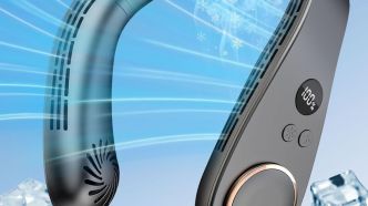 Pour faire face à la chaleur, découvrez ce ventilateur de cou à prix cassé !