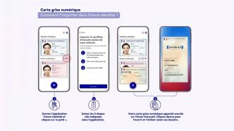 Carte grise : le document désormais disponible sur smartphone via France Identité