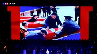 Kim Jong Un rend hommage à des soldats nord-coréens tués sur le front ukrainien | TF1 INFO