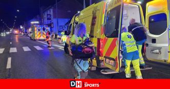 Un motard lancé à grande vitesse fauche un piéton sur la route de Philippeville à Charleroi: blessé et à l'hôpital, le piéton entre la vie et la mort