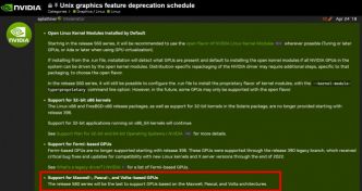 NVIDIA va tuer les GeForce GTX 700, 900 et 1000 avec ses prochains drivers