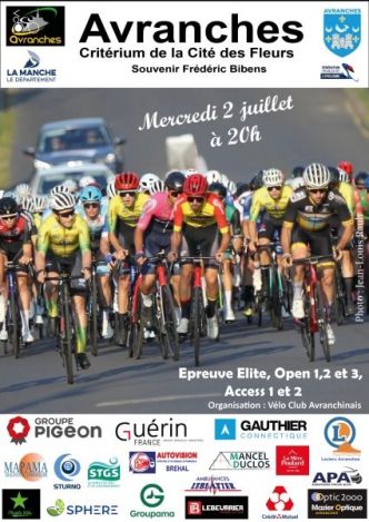 Critérium d'Avranches : Les engagés