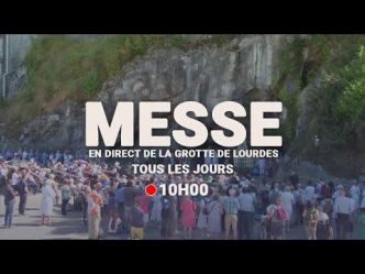 Messe de 10h à Lourdes du 1er juillet 2025