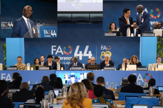 Le Sénégal préside la 44e Conférence de la FAO : un plaidoyer pour une mobilisation contre la faim