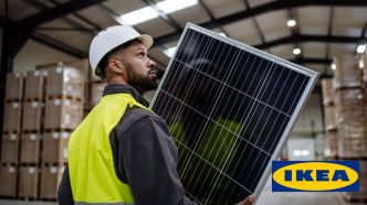 IKEA lance des panneaux solaires en kit à installer soi-même sur le balcon