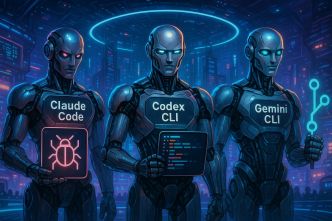 Claude Code, Gemini CLI, Codex CLI : comparatif des trois meilleurs agents de code du marché