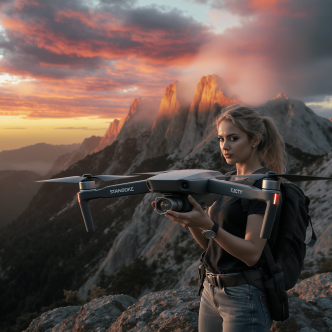 Utilisation d'un drone pour tournage cinématographique indépendant