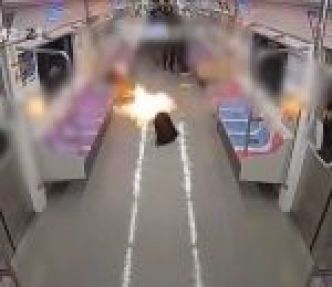 Un homme met le feu à l'intérieur d'un wagon de métro (Corée du Sud)