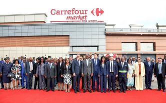 Gabon : Inauguration du nouveau centre commercial Carrefour-Prix Import de Ntoum