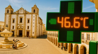 Portugal: Record de température à 46,6°C