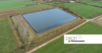 Retenue d'irrigation dans le Cher : le Conseil d'État rejette le pourvoi d'une association