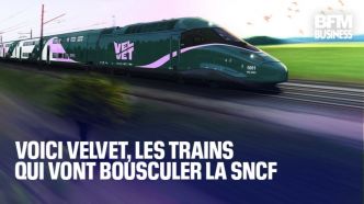 Voici Velvet, les trains qui vont bousculer la SNCF dans l'ouest