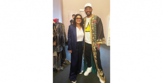 Festival Mawazine-Rythmes du Monde Fatima Zahra Filali fait sensation avec une tenue marocaine pour  Will Smith