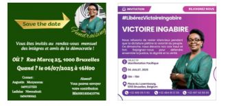 Bruxelles : mobilisation pour la libération de Victoire Ingabire, figure de l'opposition rwandaise