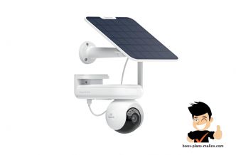 Protection 360° avec la caméra de surveillance Altas PT Ultra 4K en promotion 148,19€