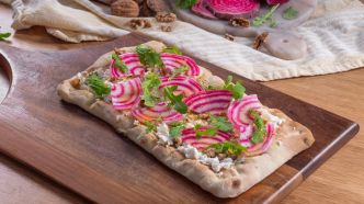 Recette pinsa veggie