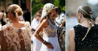 Canicule : les plus belles coiffures repérées dans les streetlooks de Paris pour affronter la chaleur avec style