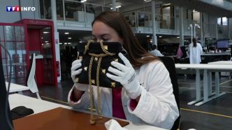 "Chaque marque a son odeur" : dans cet atelier secret, des experts traquent les contrefaçons | TF1 INFO