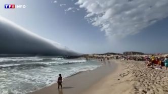 "Nuage rouleau" au Portugal : quel est ce phénomène aussi rare qu'impressionnant ? | TF1 INFO