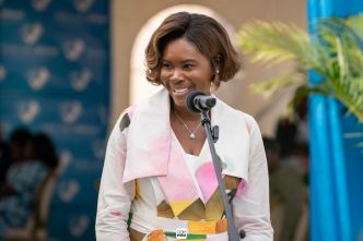La Première Dame du Gabon célèbre et honore les mamans et les papas à Port-Gentil