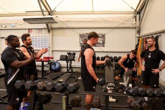 De retour à l'entraînement, le SA XV veut changer ses habitudes