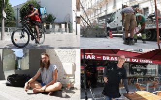 Vigilance orange canicule. « J'ai des enfants à nourrir, il faut que je bosse. » Comment font ceux qui travaillent et vivent dehors ? [VIDEO]