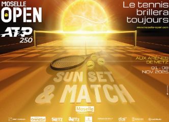 Présentation de la 22ème et dernière édition du Moselle Open de METZ