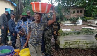 Kaloum : du Kush dans un cimetière, un réseau de drogue démantelé à Boulbinet