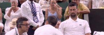 Inquiétude pour Novak Djokovic face au Français Alexandre Muller
