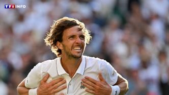 "Mes jambes en tremblent encore" : l'exploit d'Arthur Rinderknech face au n°3 mondial Alexander Zverev à Wimbledon | TF1 INFO