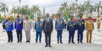 Le Chef de l'État préside la cérémonie de port de galons des Officiers Généraux et Supérieurs promus