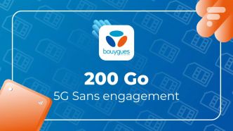 200 Go, 5G incluse et sans engagement : ce forfait mobile à tout pour lui, même un petit prix [Sponso]