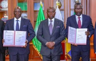 Le Gabon signe un accord de 180 millions $ avec BGFIBank pour construire la route Ntoum–Cocobeach