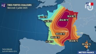 Canicule : 4 départements toujours en alerte vigilance rouge le 2 juillet, qu’est-ce que ça signifie ?