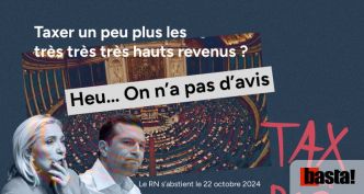 Un Robin des bois à l'envers : le RN prend aux pauvres pour donner aux riches