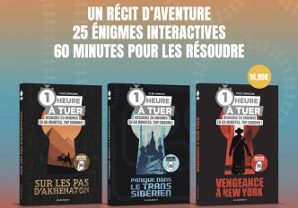 ”1 heure à tuer” : la nouvelle collection immersive des éditions Marabout