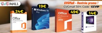 On prépare déjà la rentrée avec Windows 10 à 13 euros et Windows 11 à 19 euros !!!