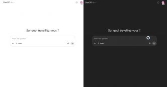 Dark mode : comment mettre ChatGPT en noir