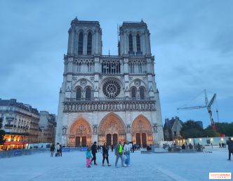 Notre-Dame de Paris : le point zéro de retour sur le parvis de la cathédrale, un peu différent