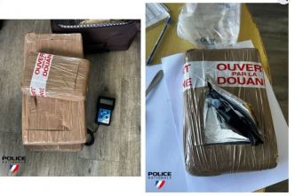 Trafic de drogue : 56 kg de cocaïne saisis à l'aéroport Aimé Césaire