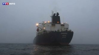La "flotte fantôme" pour contourner les sanctions sur le pétrole estimée à 900 navires par un amiral français | TF1 INFO